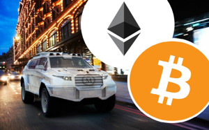 Ảnh của Darzt Motorz trở thành tập đoàn xe hơi đầu tiên chấp nhận Bitcoin và Ethereum để mua bán sản phẩm mới.