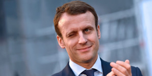 Ảnh của Tân Tổng thống nước Pháp, Emmanuel Macron, có thể là một người chơi Bitcoin
