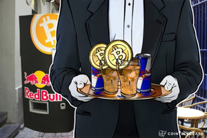 Ảnh của Red Bull ra mắt máy bán hàng tự động chỉ chấp nhận bitcoin