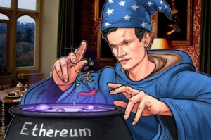 Ảnh của Vitalik Buterin đặt ra lộ trình Ethereum 2.0 tại Đài Loan