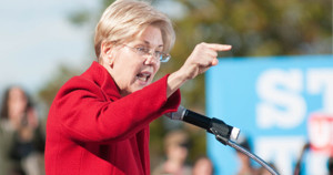 Ảnh của Nhà phê bình tiền điện tử Elizabeth Warren chính thức tham gia cuộc tranh cử tổng thống Mỹ vào năm 2020.