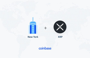 Ảnh của Coinbase mở giao dịch XRP cho người dùng New York, giá tăng mạnh