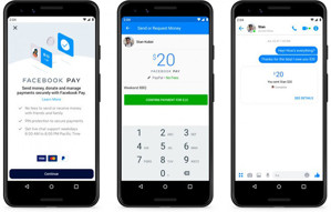 Ảnh của Facebook Pay ra mắt tại Mỹ