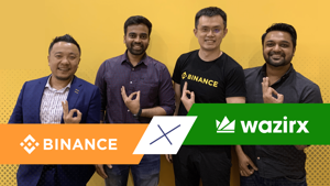 Ảnh của Binance mua lại nền tảng giao dịch tiền mã hoá WazirX hàng đầu Ấn Độ