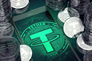 Ảnh của 160 triệu Tether (USDT) được phát hành giữa đợt tăng tốc của Bitcoin