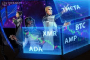 Picture of Top 5 cryptocurrencies to watch this week: BTC, ADA, THETA, XMR, AMP