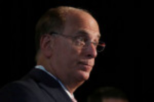 Picture of BlackRock's Fink defends as 'not woke' push for values as well as profits