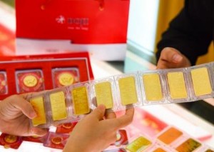 Ảnh của Giá vàng trong nước giảm 100.000 đồng mỗi lượng theo đà thế giới