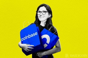 Picture of Cathie Wood’s Ark Invest Buys $3 Million Worth of Coinbase Shares as the Exchange Tanks