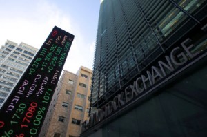 Picture of Israel stocks lower at close of trade; TA 35 down 1.08%