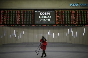 Picture of Asian Stocks Down as Investors Digesting ECB Decisions