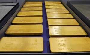 Picture of Gold Up over Weakening Dollar Amid Growth Fears