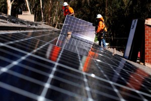 Picture of U.S. clean energy installations down 55% on climate bill fail, trade issues - report