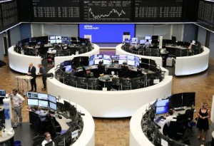 Picture of European shares eke out gains at open as healthcare stocks rebound