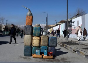 Picture of Taliban officials nearing contract for purchase of gasoline from Russia