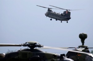 Picture of U.S. Army grounds Boeing-made Chinook helicopters fleet