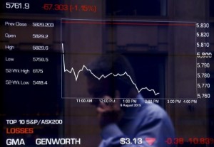 Picture of Australia stocks higher at close of trade; S&P/ASX 200 up 0.21%