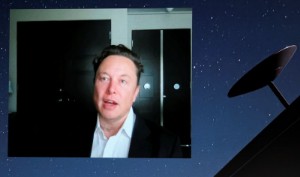 Picture of Musk: will keep funding Ukraine, even though Starlink is losing money