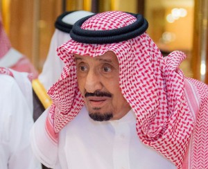 Picture of Saudi king Salman says kingdom seeks stability and balance in oil markets