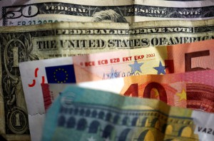 Picture of Dollar Edges Lower; Euro Gains After Strong German PPI Number