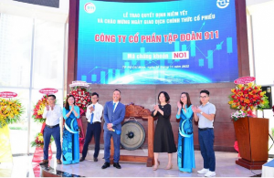 Ảnh của Tập đoàn 911 (NO1) chính thức "đánh cồng" trên HOSE