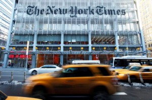 Picture of New York Times staffers to walk out after contract talks fail