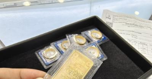 Ảnh của Giá vàng ngày 8.12.2022: SJC vẫn 'neo' cao hơn thế giới trên 15 triệu đồng