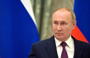 Picture of Putin says Russia could cut oil production over West's 'stupid' price cap