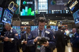 Picture of U.S. stocks higher at close of trade; Dow Jones Industrial Average up 0.33%