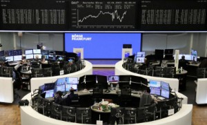 Picture of European shares near 9-month high as new year rally continues
