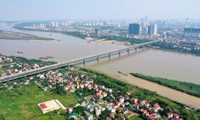 Hà Nội: Phê duyệt Quy hoạch phân khu đô thị sông Hồng đi qua 13 quận, huyện