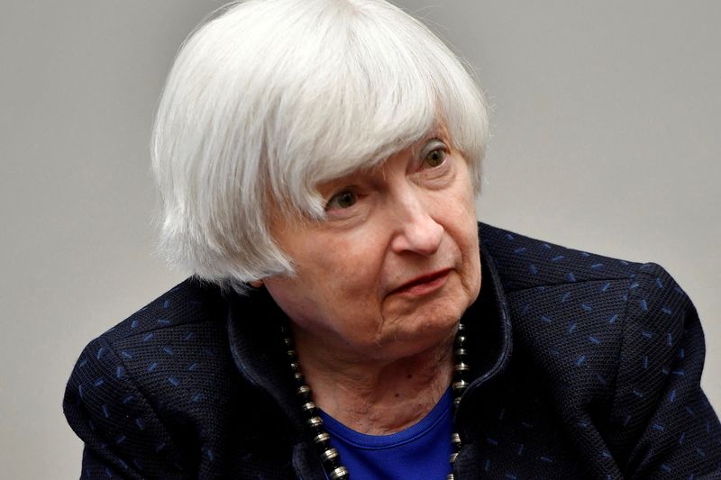 U.S. Treasury's Yellen calls for better automatic stabilizers to fight recessions