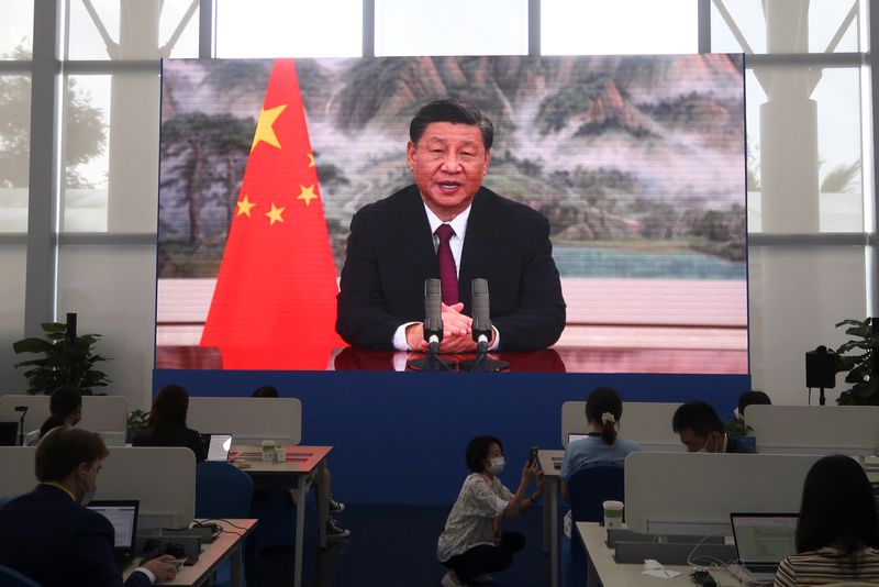 China's Xi vows stronger antimonopoly efforts, healthy capital market