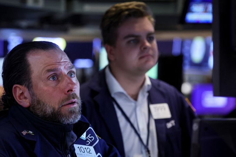 Growth stocks drag Wall Street lower on rate hike worries