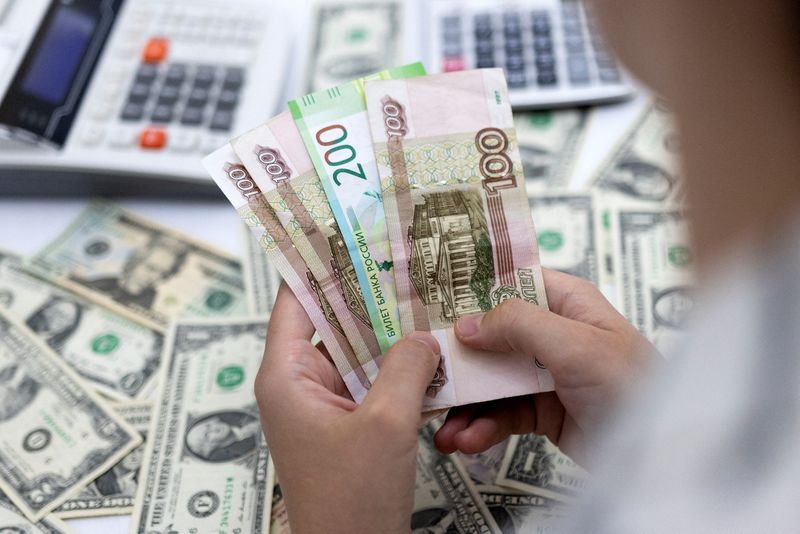 Russian rouble soars to over 2-week high after central bank cuts rates