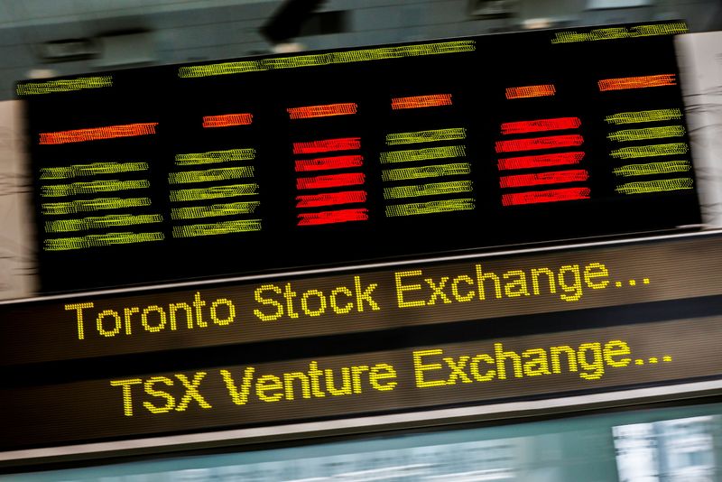 Toronto index set for biggest weekly drop since March 2020