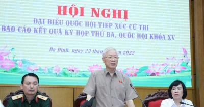 Tổng Bí thư: Chọn người làm Chủ tịch Hà Nội phải chính xác, không vội vàng