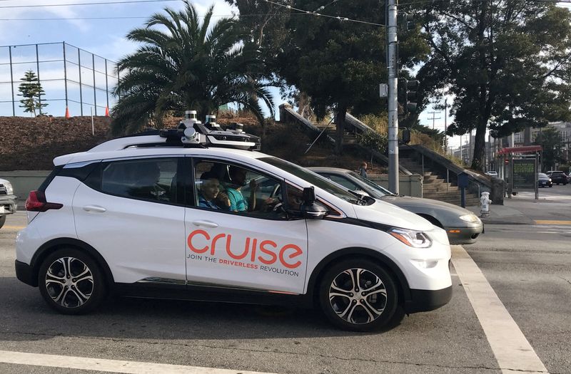 GM's Cruise starts charging fares for driverless rides in San Francisco