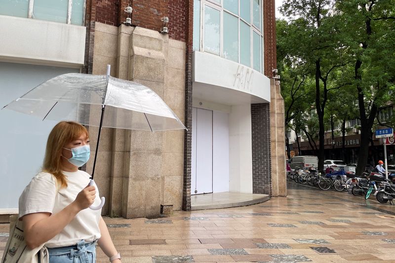 H&M closes Shanghai flagship store, hurt by lockdowns and consumer backlash
