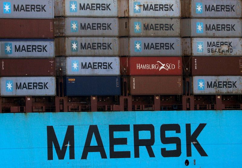 Maersk sees weaker container demand as durable goods sales dry up