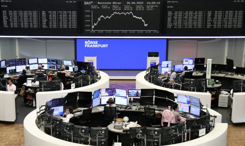 European shares hit new six-week low as inflation sets another record high