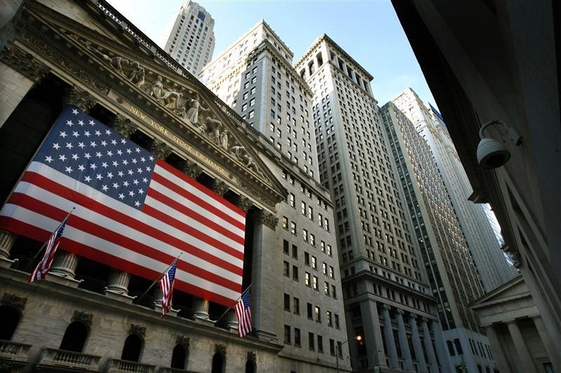 U.S. stocks lower at close of trade; Dow Jones Industrial Average down 0.88%