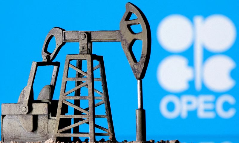 Oil set for weekly gain as OPEC+ considers output cut