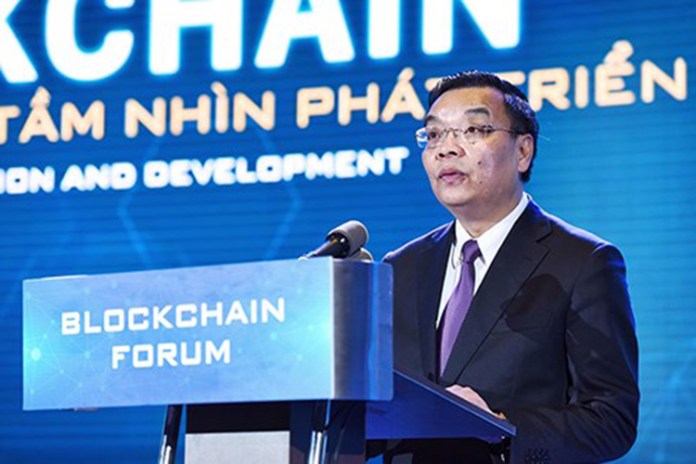 Ông Chu Ngọc Anh, Bộ trưởng Bộ Khoa học và Công nghệ khẳng định sẽ hỗ trợ ứng dụng công nghệ blockchain trong xây dựng chính phủ điện tử.
