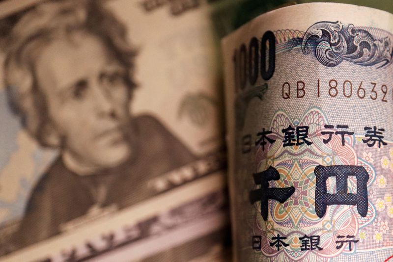 Dollar edges higher, yen slips towards level that prompted intervention