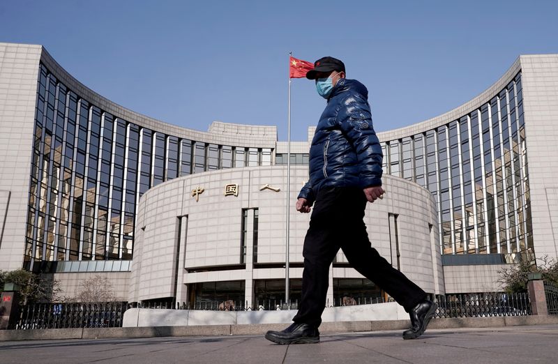 China seen leaving medium-term policy rate unchanged, fully roll over maturing loans
