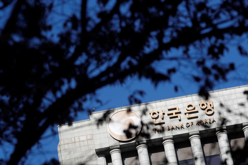 Bank of Korea to hike rates a modest 25bps on Nov 24 as growth slows- Reuters poll
