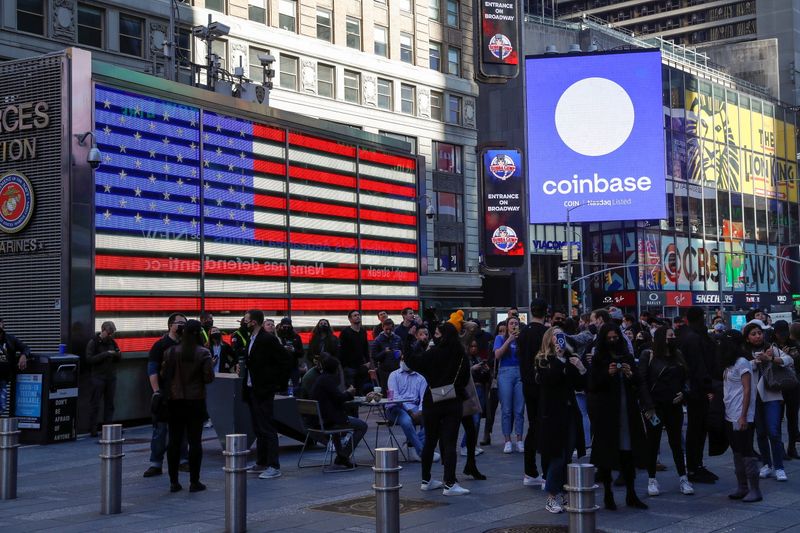 Coinbase CEO says trading revenue has fallen to ‘roughly half’ what it was last year 