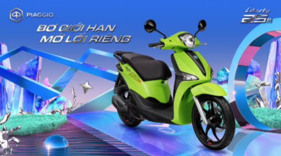 Bảng giá xe máy Piaggio Liberty 2023 mới nhất, ngày 13/12/2022