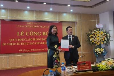 Uỷ ban Chứng khoán Nhà nước có tân Chủ tịch 